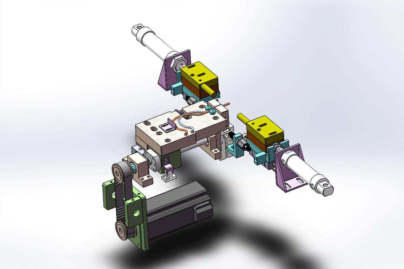 自动化衣架除水口插针钩一体机sw17可编辑