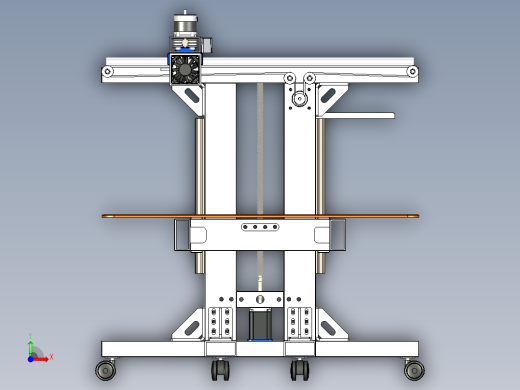 3D打印机型数控铣床前视缩略图