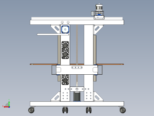 3D打印机型数控铣床后视缩略图