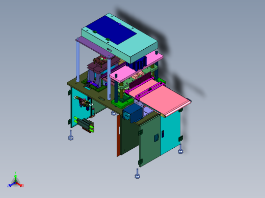 级片送料裁剪一体机