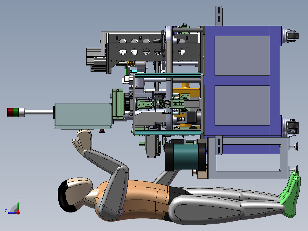 焊接及装配机（小鬼子的）右视图