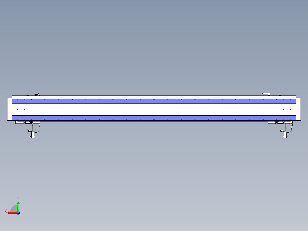 威洛博VL系列3d模型模组2VL17E2Y-S1650后视图