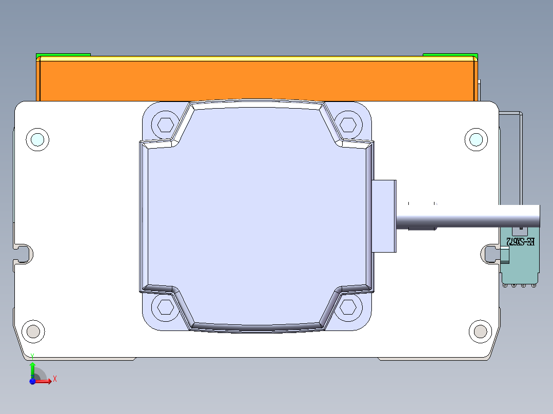 MCH丝杆全封闭MCH17-BC-750W前视图