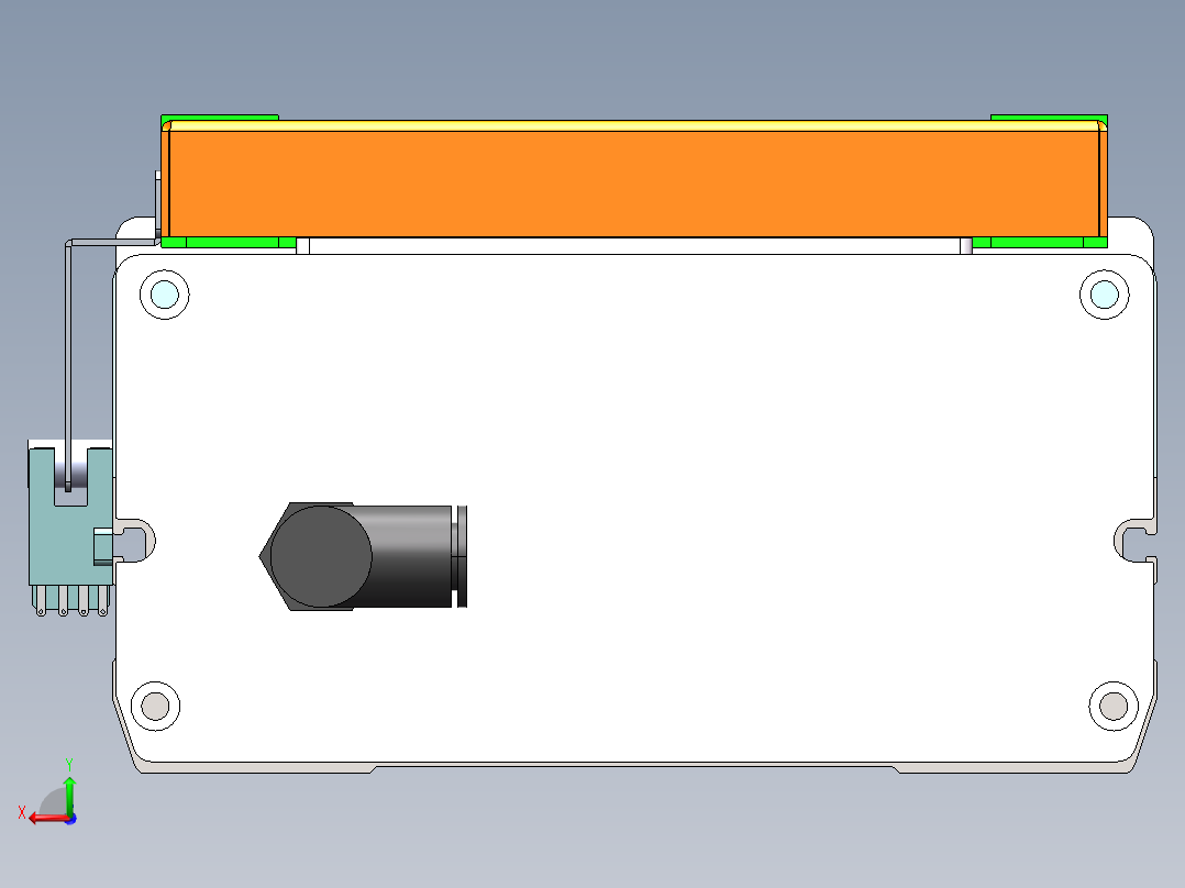 MCH丝杆全封闭MCH17-BC-750W后视图