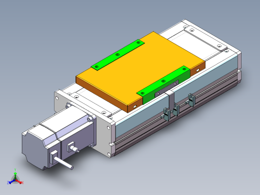 MCH丝杆全封闭MCH17-BC-750W正等轴测缩略图