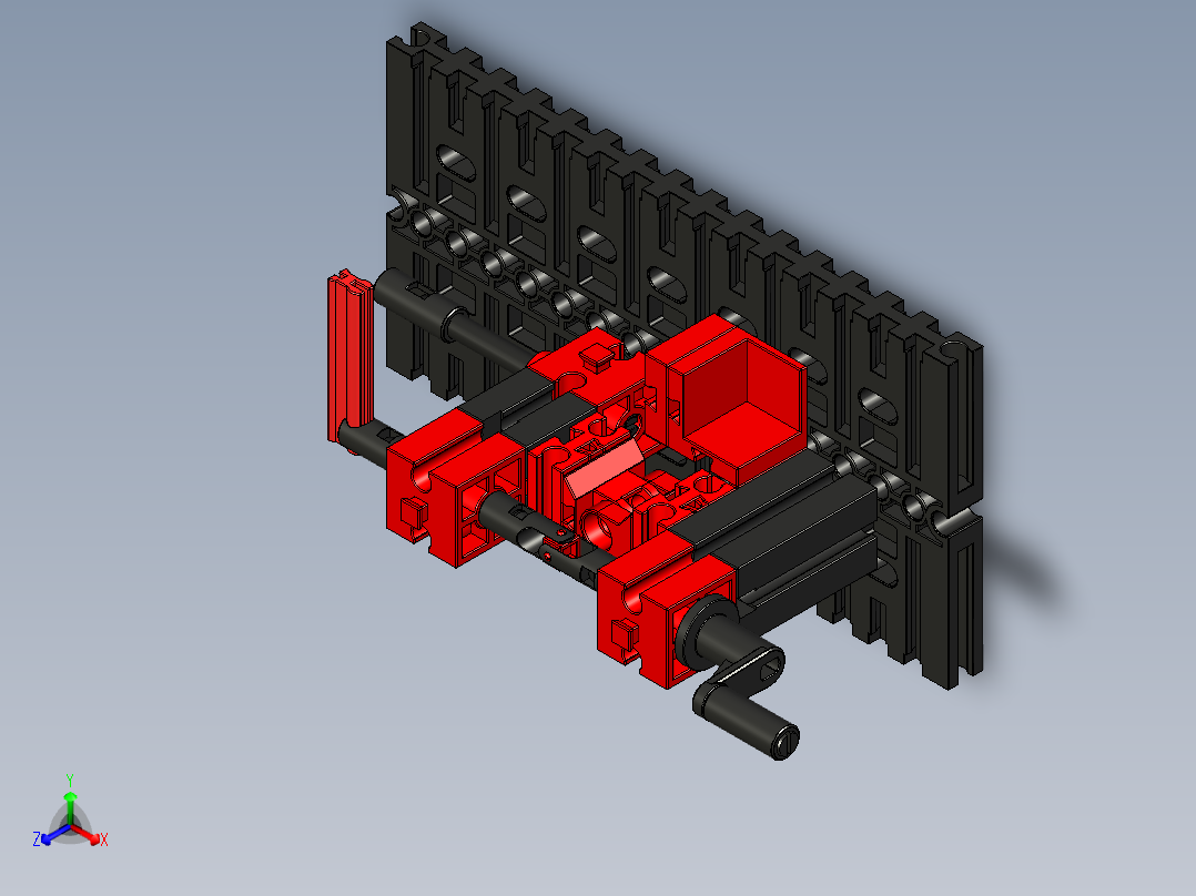 ft-11型万向节乐高主视图