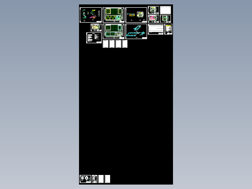 某制药厂生产车间暖通空调工程设计图缩略图
