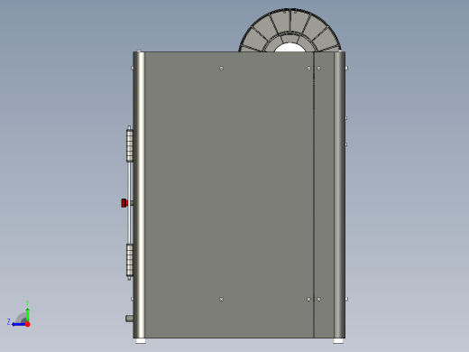 3D打印机200x200x200stp格式右视缩略图