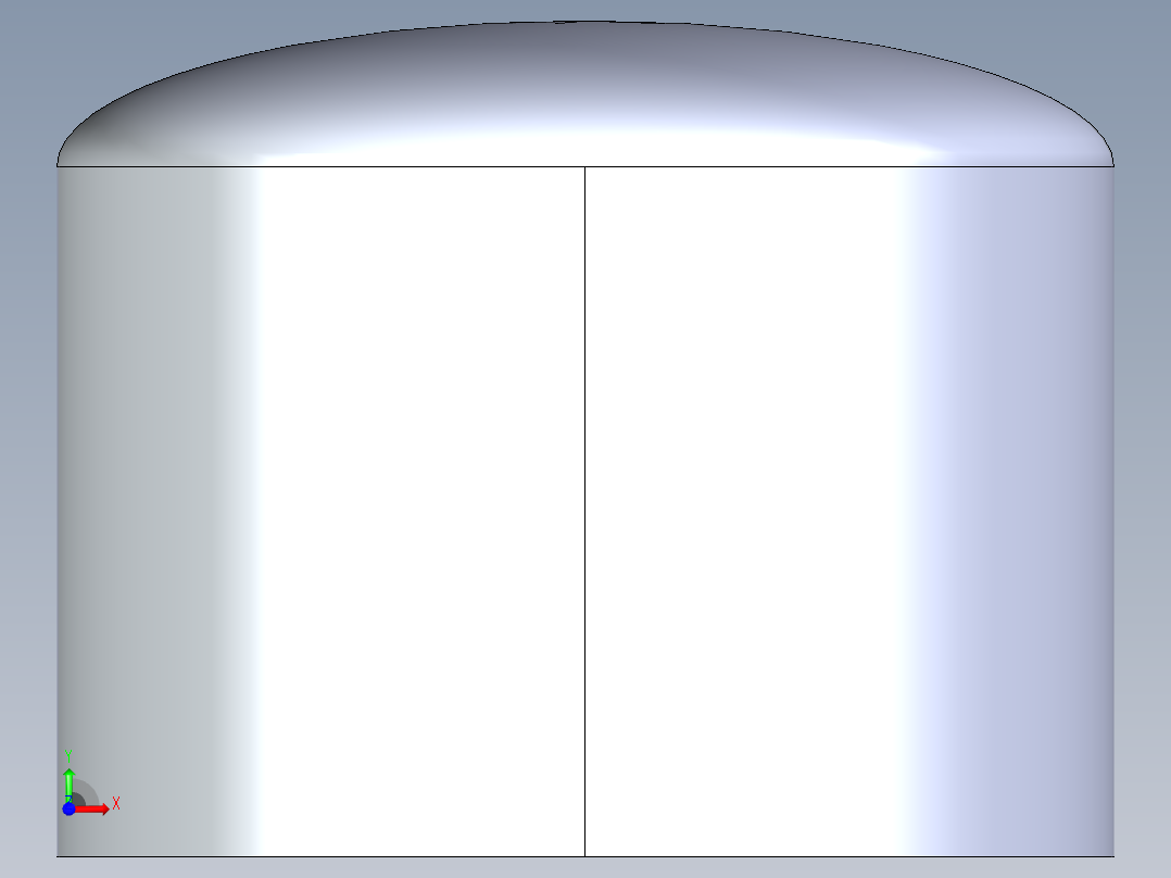 聚氯乙烯配件20-Sch80_Cap_FPT_848-025 _2.5in前视图