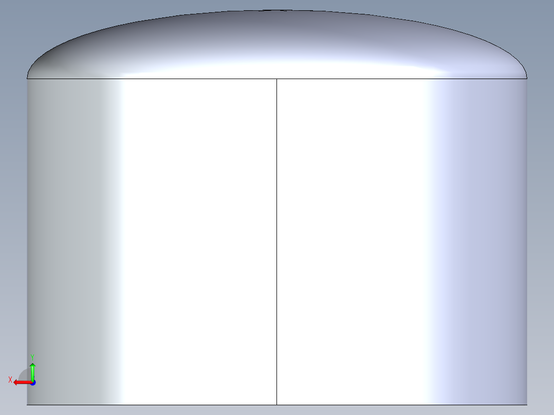 聚氯乙烯配件20-Sch80_Cap_FPT_848-025 _2.5in后视图