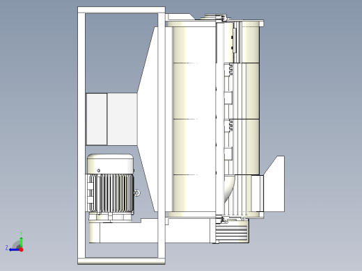 玉米脱粒机右视缩略图