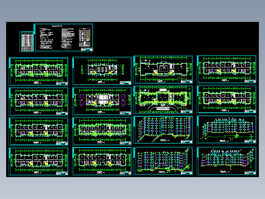 某12层办公楼采暖设计图
