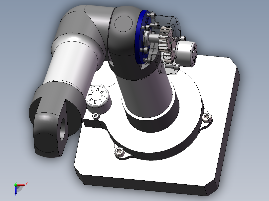两自由度简易机械臂620499===40俯视图
