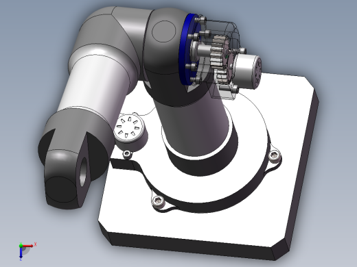 两自由度简易机械臂620499===40俯视缩略图