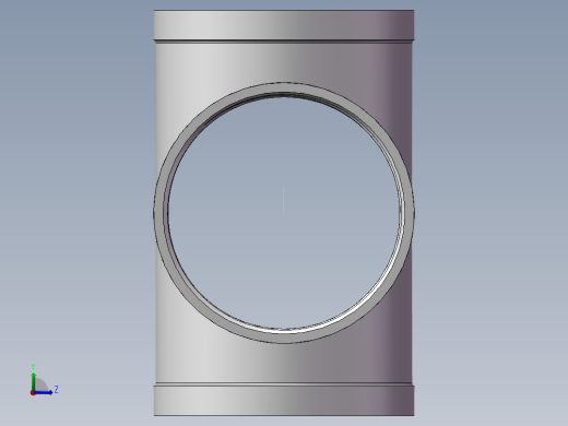 四通-等径内丝 DN100左视缩略图