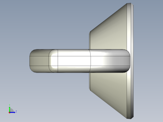 WING NUT 8-32 Thread size 27-64in Base Diameter.x_t左视缩略图