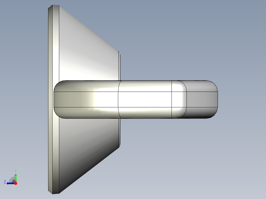 WING NUT 8-32 Thread size 27-64in Base Diameter.x_t右视图