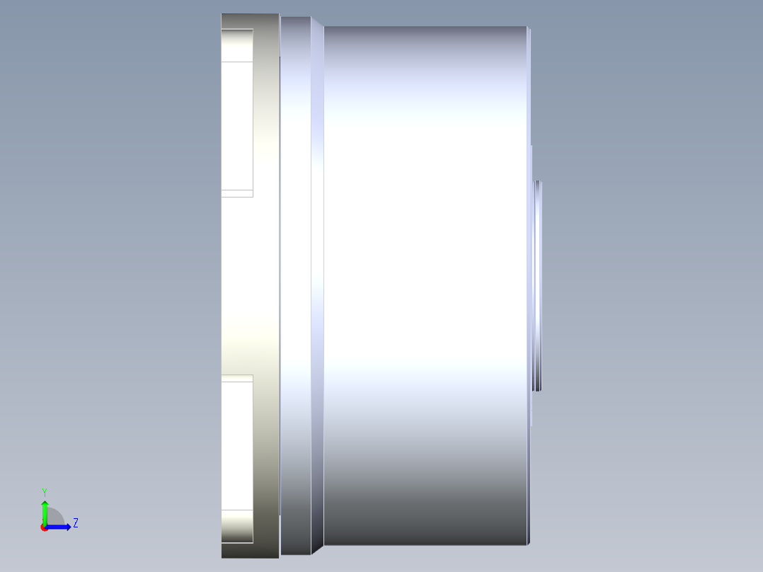 外径170-045DD马达左视图