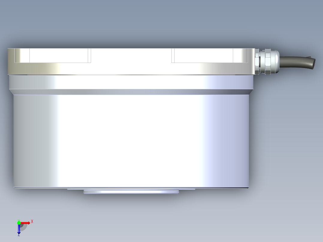 外径170-045DD马达俯视图