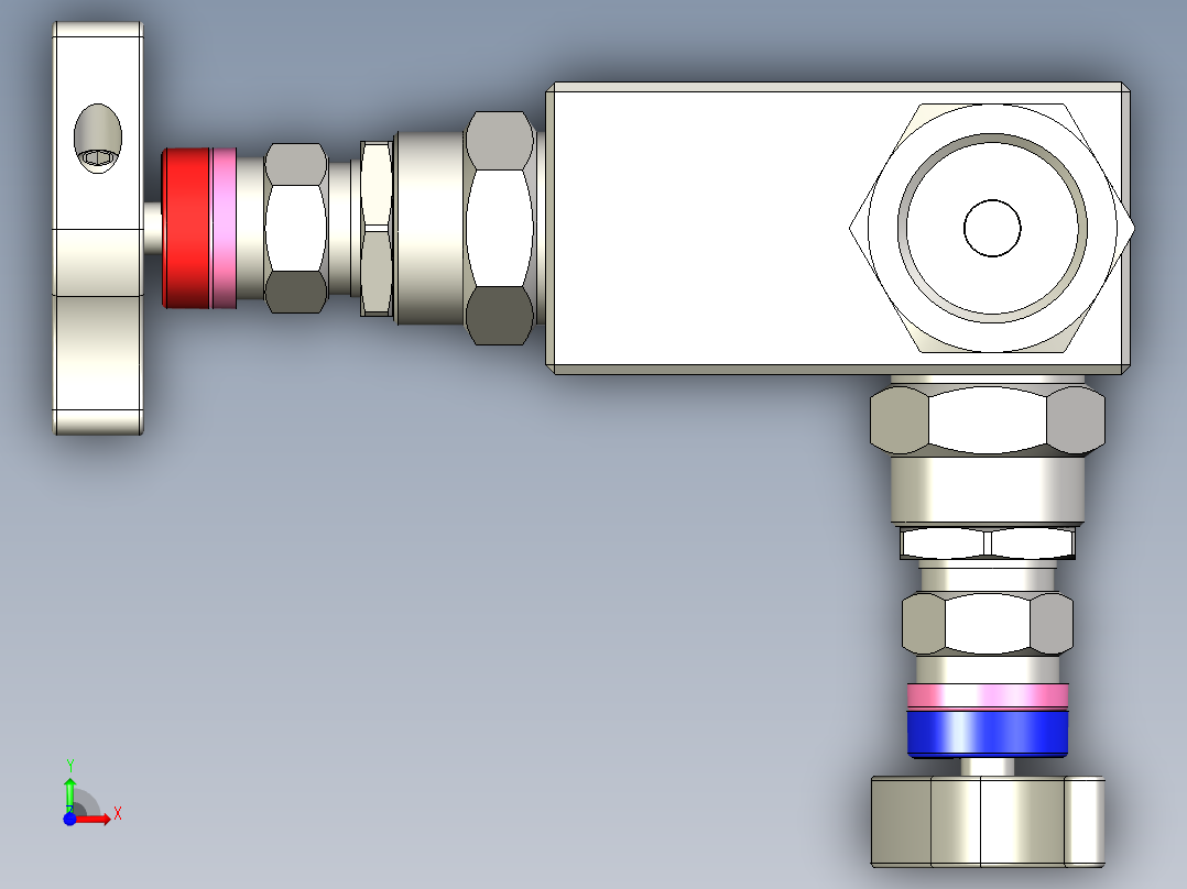 2阀门歧管(1)前视图