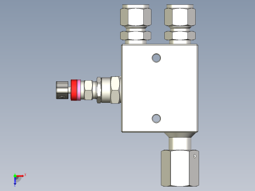 2阀门歧管(1)俯视缩略图