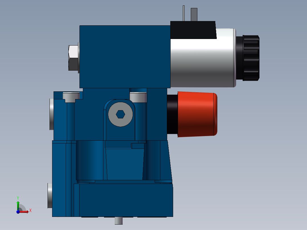 力士乐液压阀-DBW10B前视图