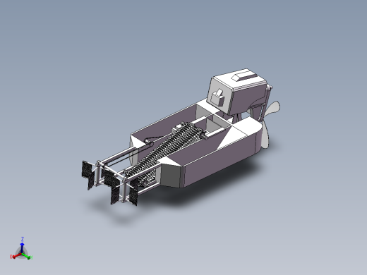 水面垃圾清理船