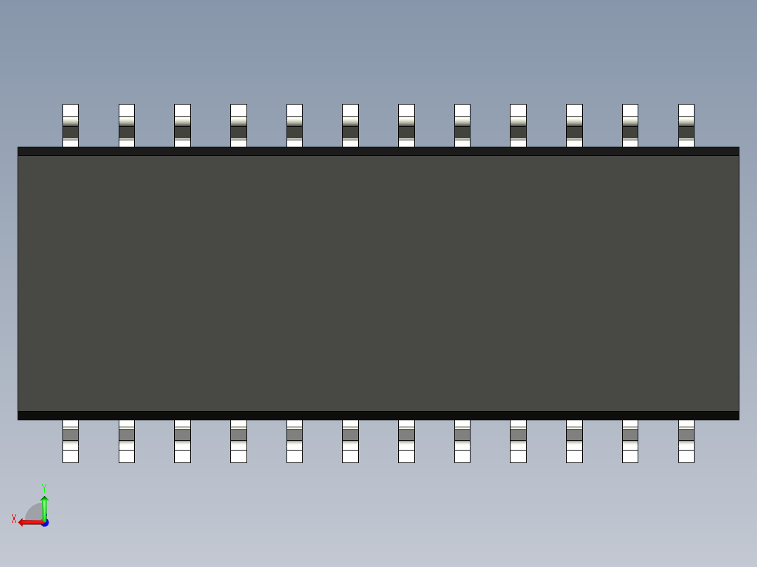 SMT开关集合后视图