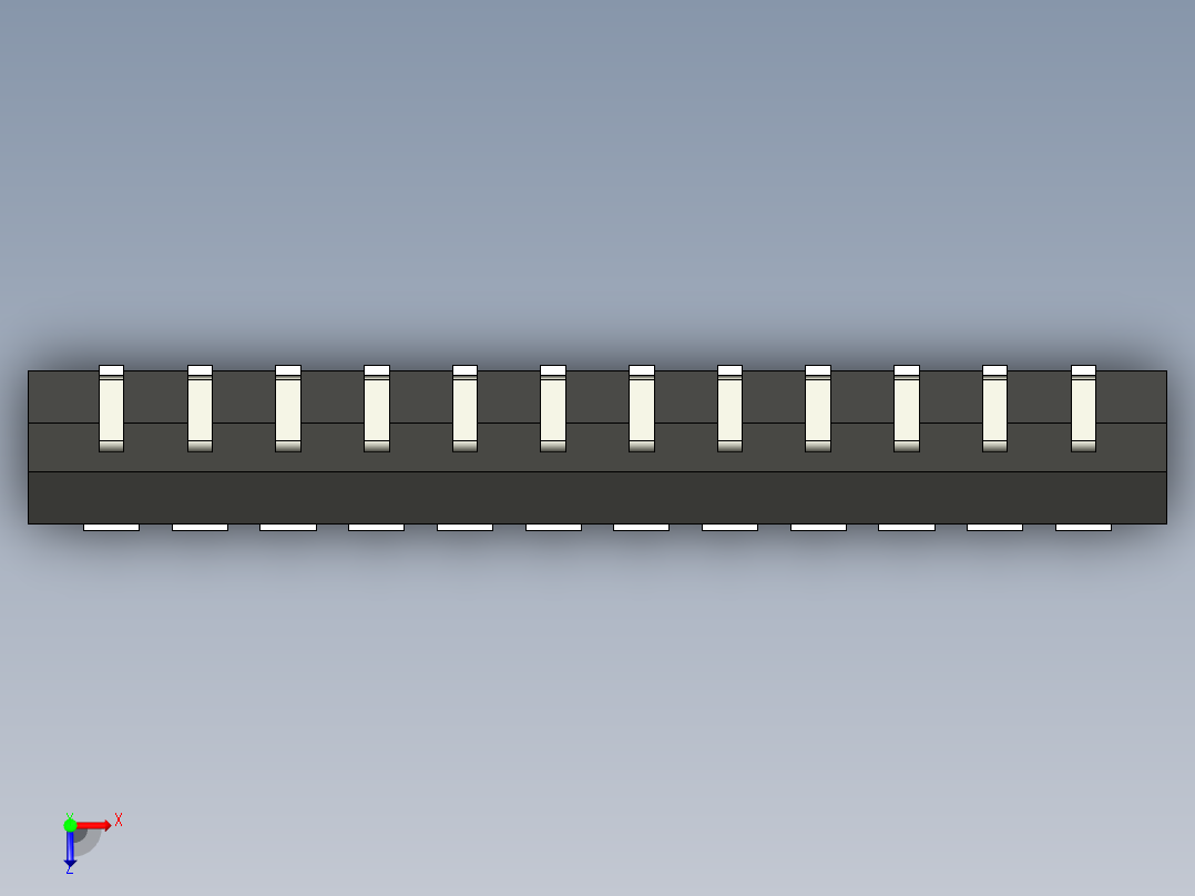 SMT开关集合俯视图