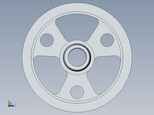 皮带驱动轴左视缩略图