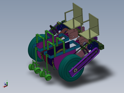 小型蔬菜移栽机的设计