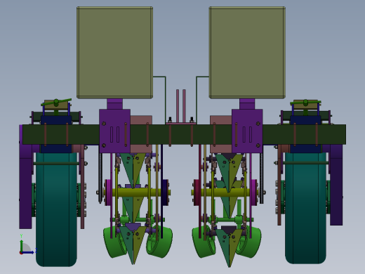 小型蔬菜移栽机的设计左视缩略图