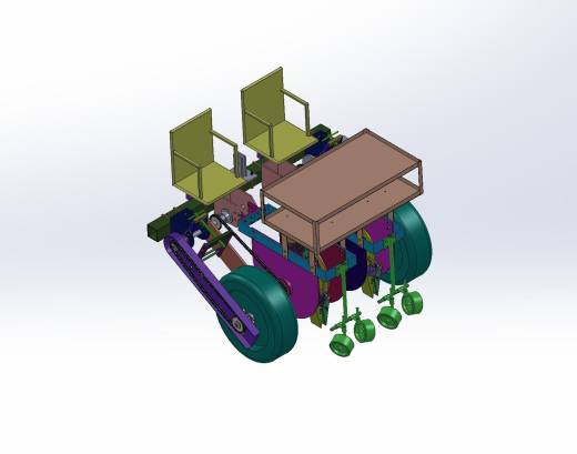 小型蔬菜移栽机的设计缩略图