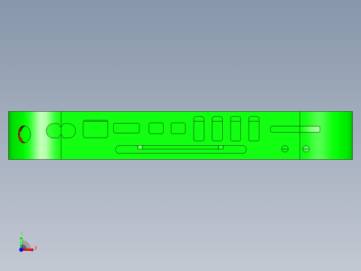 MAY-CAS笔记本CNC工装夹具三维模型E-4前视缩略图