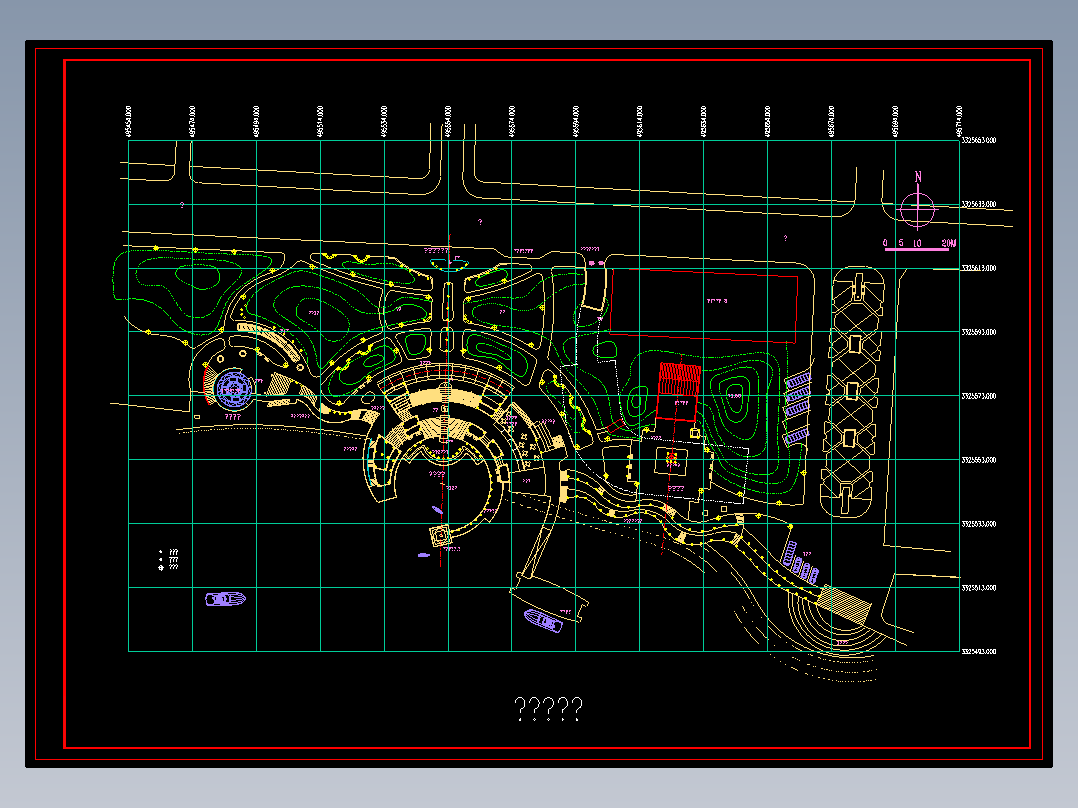20某滨水景观设计图纸