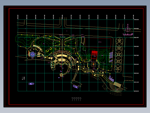 20某滨水景观设计图纸
