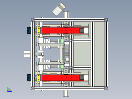 纽扣电池分盘机step左视缩略图