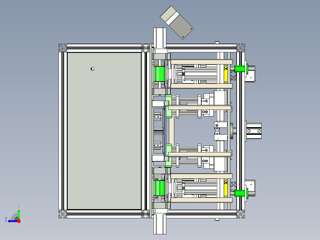纽扣电池分盘机step右视图