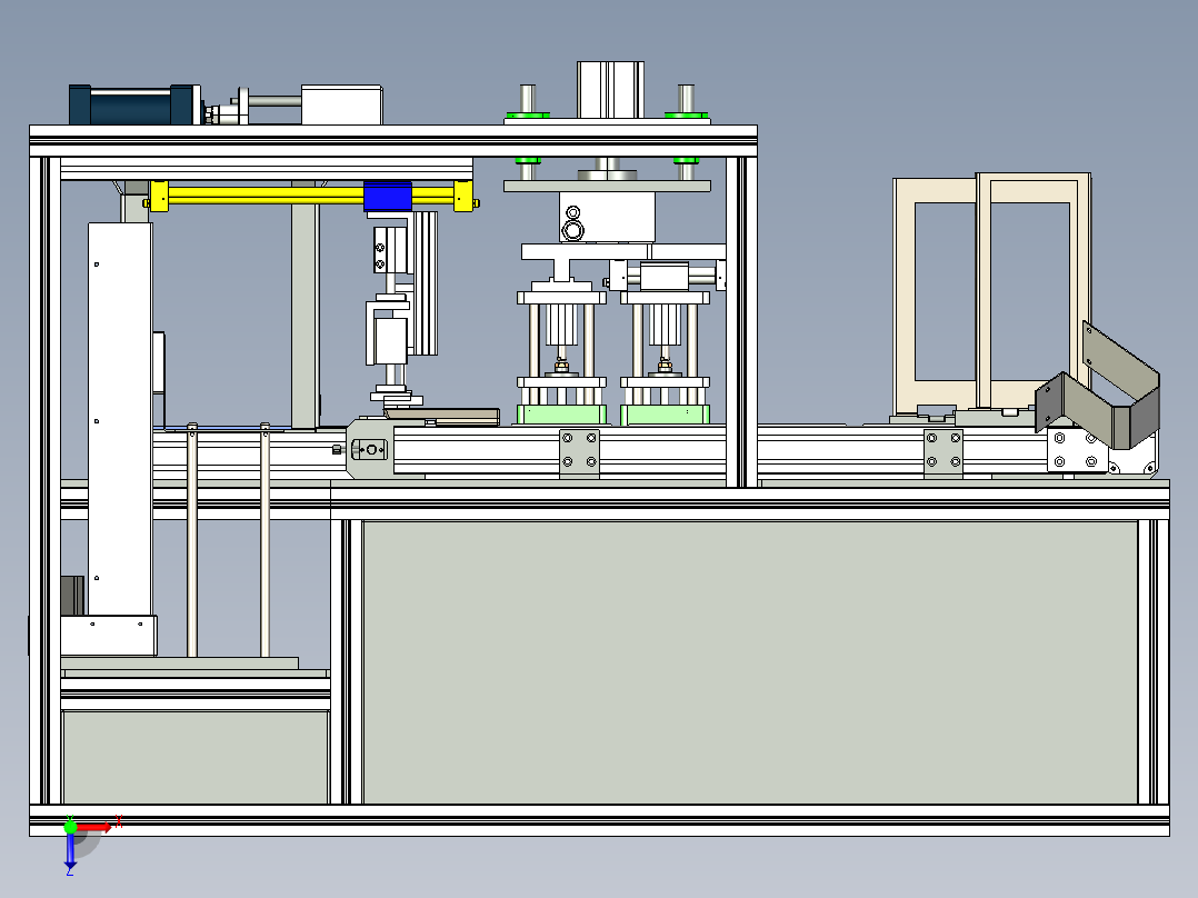 纽扣电池分盘机step俯视图