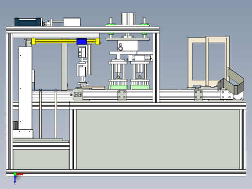 纽扣电池分盘机step俯视缩略图