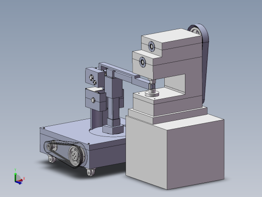 自动上下料冲床
