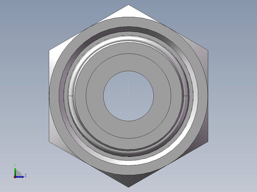直通变径接头、2C-26-36左视图