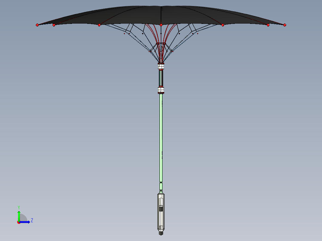 B3003324-SL_ST 雨伞左视图