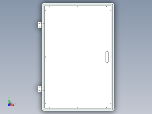 门组件装配 373804前视缩略图
