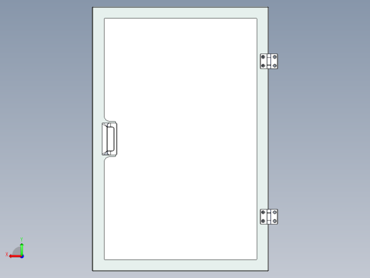 门组件装配 373804后视缩略图
