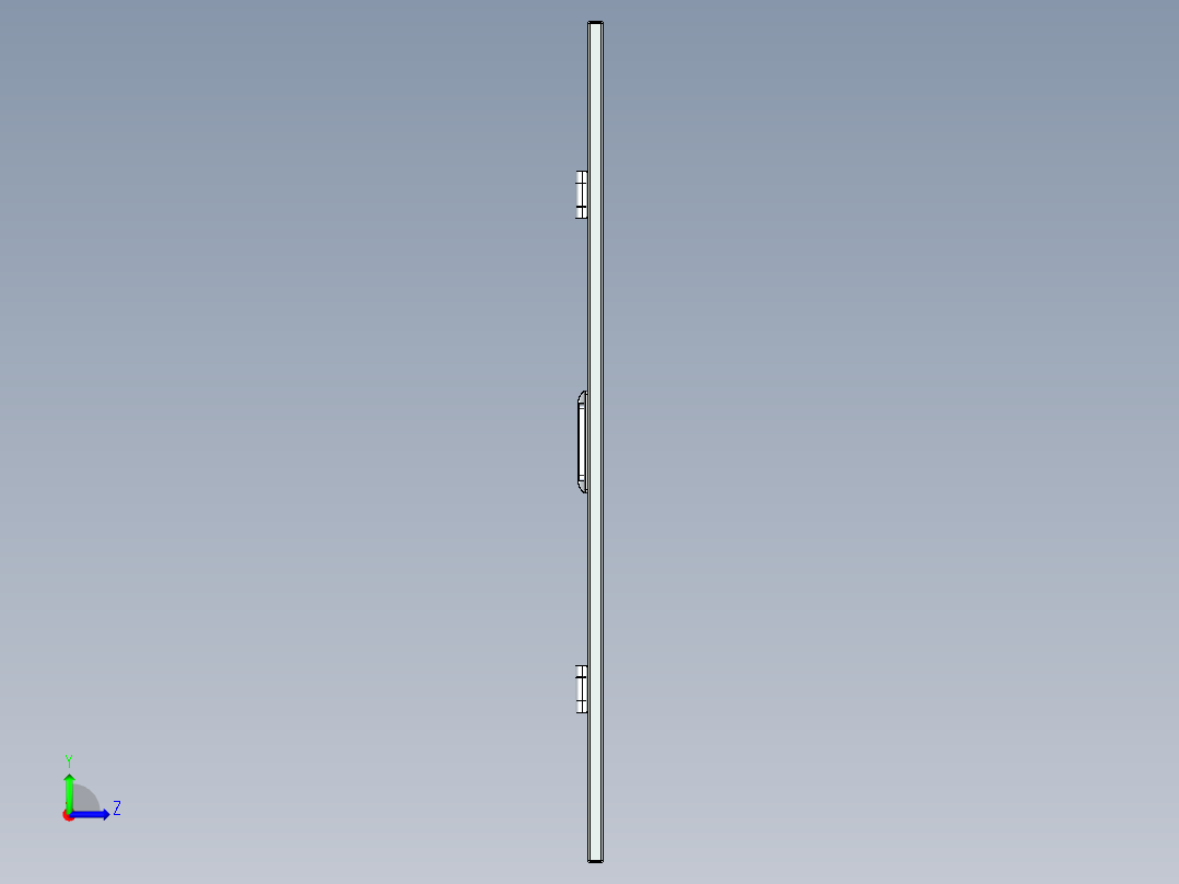 门组件装配 373804左视图