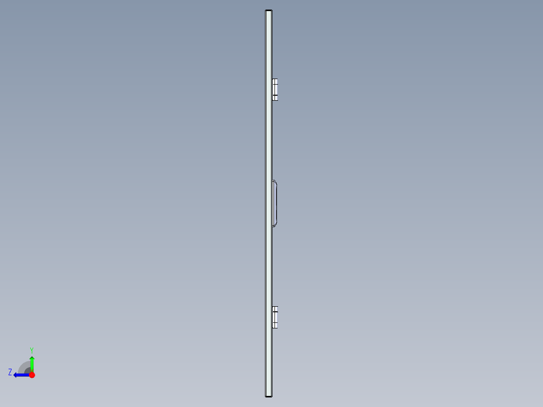 门组件装配 373804右视图