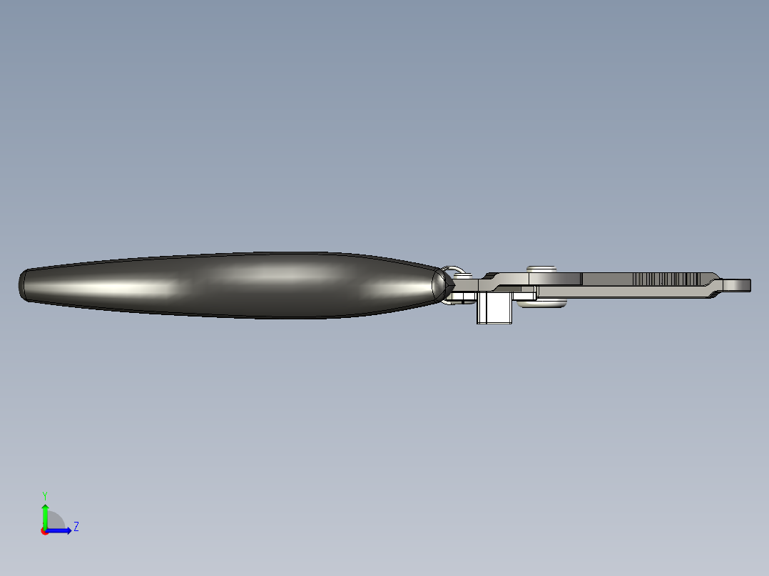 A0002776-Hakko CHP CSP-30-1-D 剥线钳左视图