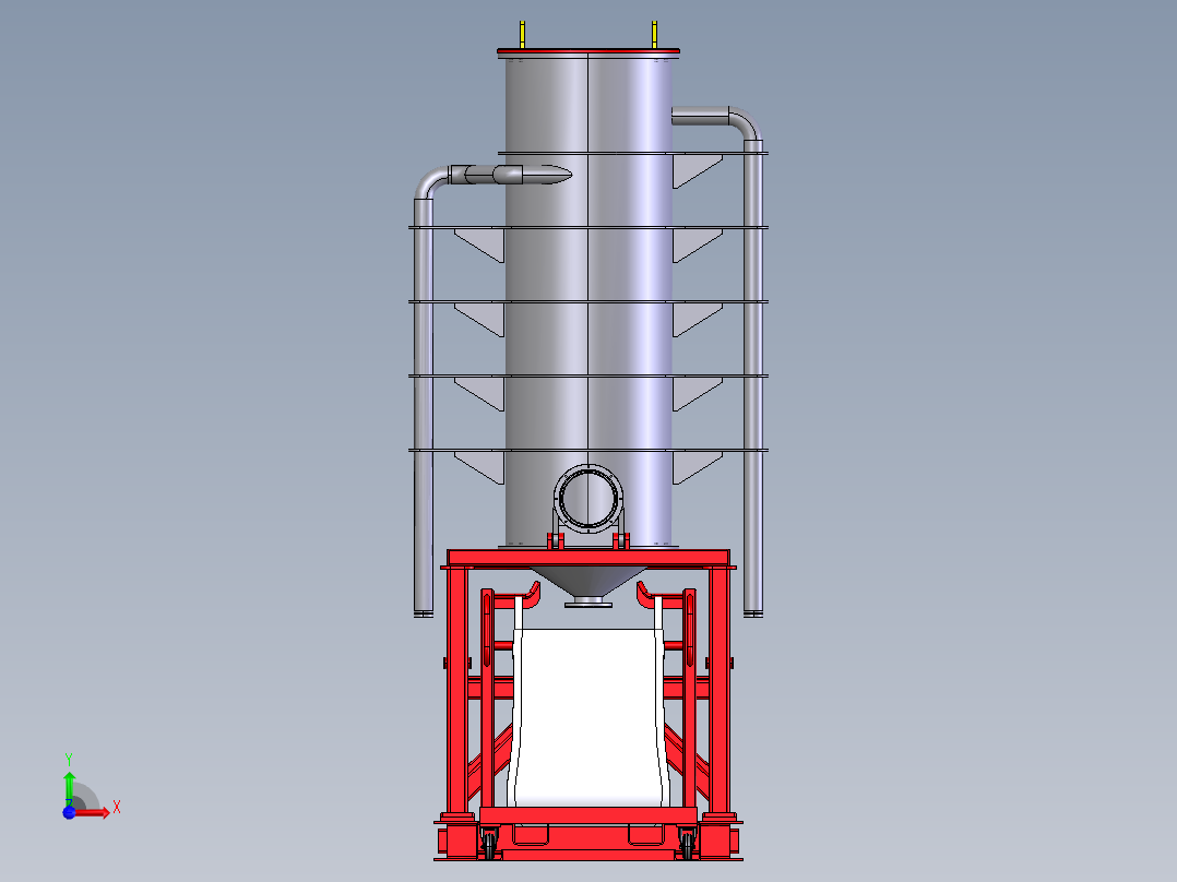 泥浆分离机前视图
