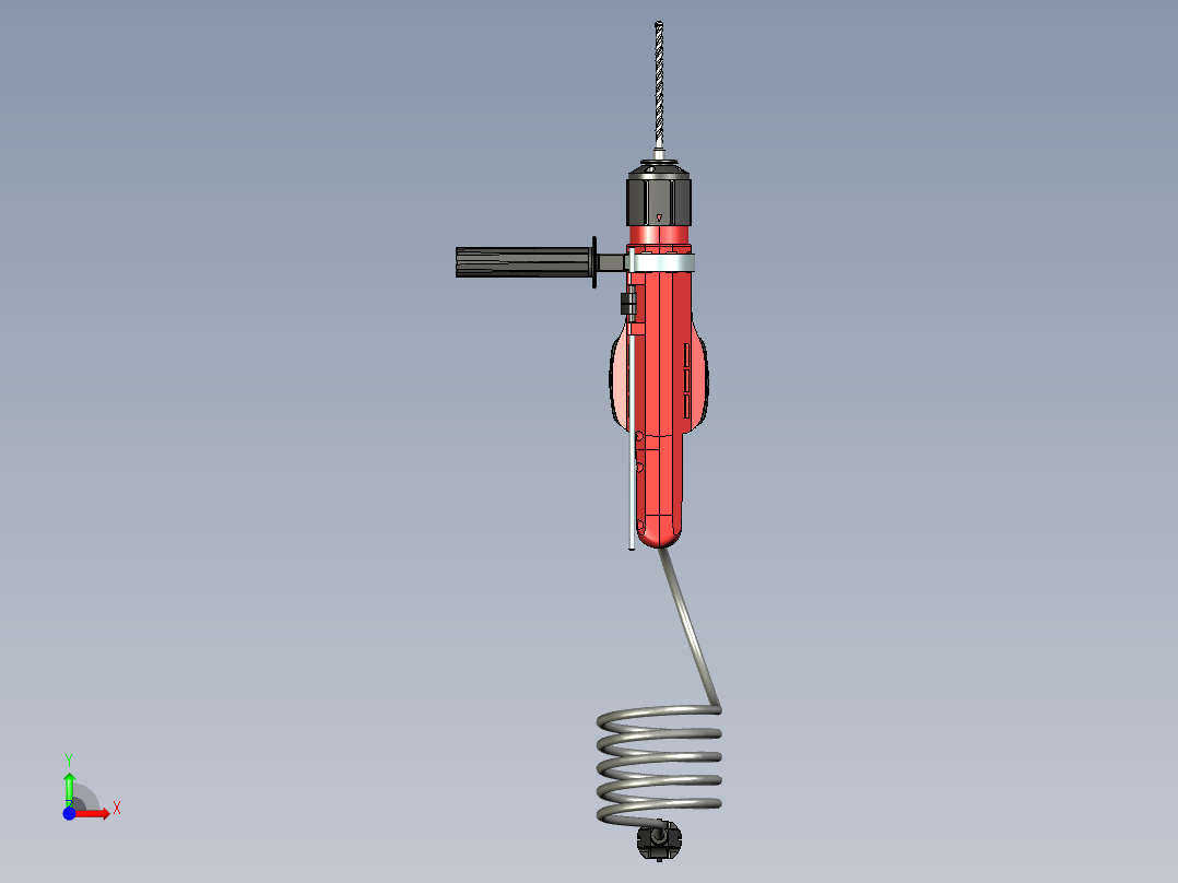 Hilti TE12S - 旋转冲击钻前视图